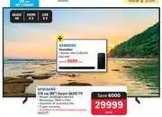 Makro Samsung 215cm (85) Smart QLED TV QA85Q60CAKXXA-Each offer