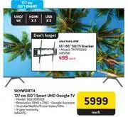 Makro Skyworth 127cm (50) Smart UHD Google TV 50SUE9350F offer