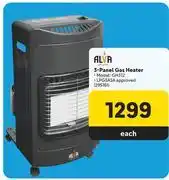 Makro Alva 3 Panel Gas Heater GH312 offer