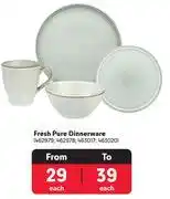 Fresh Pure Dinnerware-Each