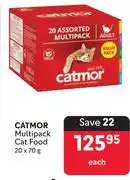 Makro Catmor Multipack Cat Food-20 x 70g Each offer