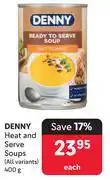 Makro Denny Heat & Serve Soups (All Variants)-400g Each offer