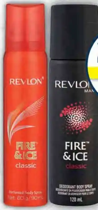 Pick n Pay Revlon Perfumed Body Spray Assorted 90/120ml Each offer