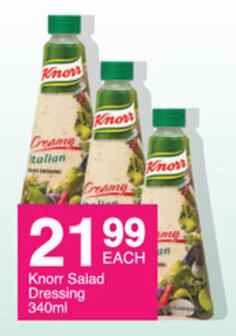 Save Knorr Salad Dressing 340ml offer