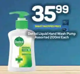 Pick n Pay Dettol Liquid Hand Wash Pump Assorted 200ml Each offer