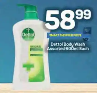 Pick n Pay Dettol Body Wash Assorted 600ml Each offer