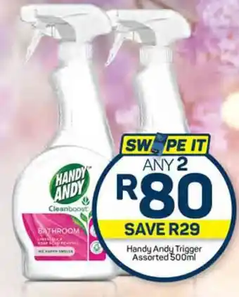 Pick n Pay Handy Andy Trigger Assorted 500ml offer