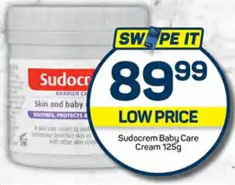 Pick n Pay Sudocrem Baby Care Cream 125g offer