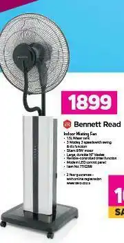 Game Bennet Read Indoor Misting Fan offer