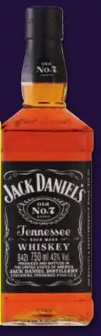 Shoprite Liquor JACK DANIEL'S ORIGINAL TENNESSEE WHISKEY 750ml offer