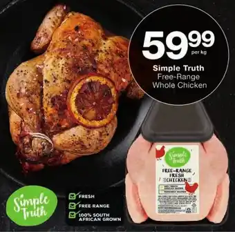 Checkers Simple Truth Free-Range Whole Chicken offer