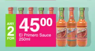 Save El Primero Sauce 250ml offer