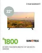 Fair Price Sinotec 32 HD LED Television STL-32WG6A 23-805 offer