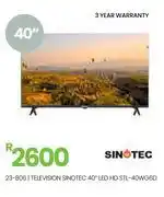 Fair Price Sinotec 40 HD LED Television STL-40WG6D 23-806 offer