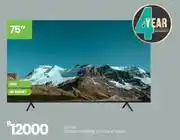 Fair Price Hisense 75 UHD 4K Smart Television 23-760 offer