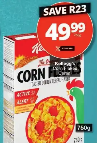 Checkers Kellogg's Corn Flakes Cereal offer