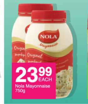 Save Nola Mayonnaise 750g offer