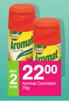 Save Aromat Canister 75g offer