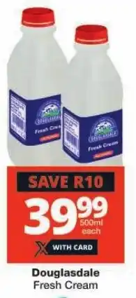 Checkers Douglasdale Fresh Cream offer