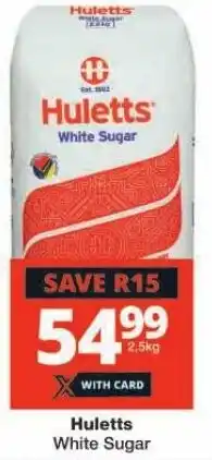 Checkers Huletts White Sugar offer