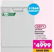 Game Defy 13 Place Dishwasher DDW240 offer