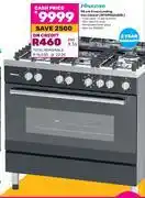 Game Hisense 90cm Freestanding Gas Cooker HFS90GA5EBL offer