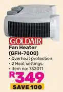 Game Goldair Fan Heater GFH-7000 offer