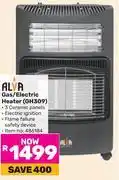 Game Alva Gas/Electric Heater GH309 offer