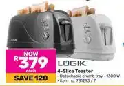 Game Logik 4 Slice Toaster offer