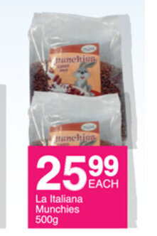 Save La Italiana Munchies 500g offer