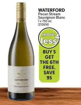 Makro WATERFORD Pecan Stream Sauvignon Blanc offer