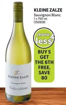 Makro KLEINE ZALZE Sauvignon Blanc offer
