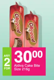 Save Aldiva Cake Bite Size 216g offer