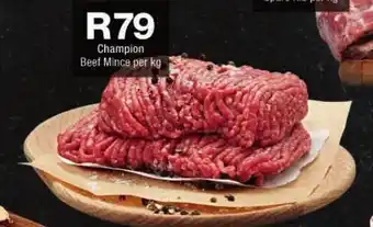 Checkers Hyper Champion Beef Mince per kg offer