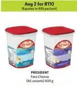 Makro President - feta cheese offer