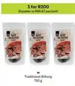 Makro M - traditional biltong offer