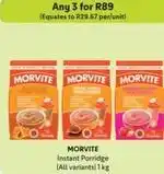 Makro Morvite - instant porridge offer