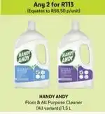 Makro Handy andy - floor & all purpose cleaner offer