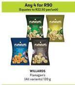 Willards - flanagan's offer at Makro