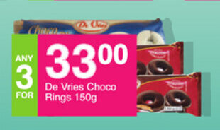 De Vries Choco Rings 150g