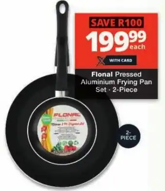 Checkers Hyper Flonal Pressed Aluminium Frying Pan offer