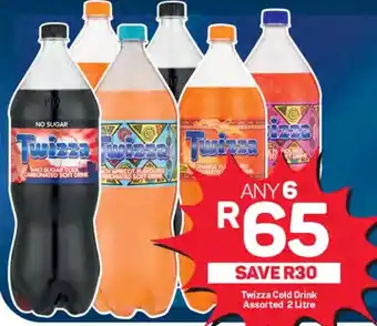 Pick n Pay Hypermarket Twizza Cold Drink Assorted 2 Litre offer