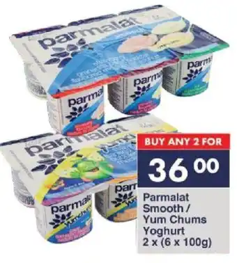 President Hyper Parmalat Smooth/ Yum Chums Yoghurt offer