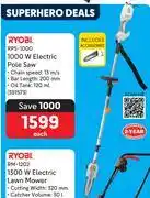 Makro Ryobi 1000W Electric Pole Saw RPS-1000 offer