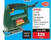 Makro Ryobi 400W Handyline Jig Saw HJ-400 offer