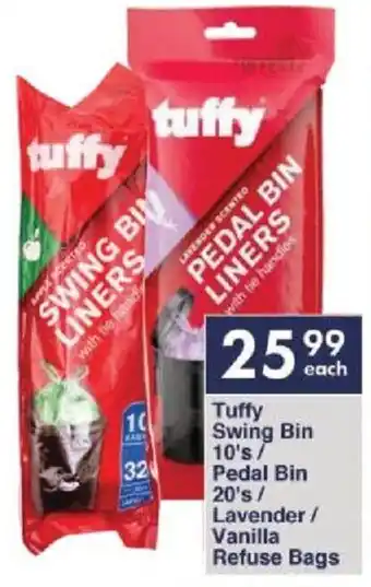 President Hyper Tuffy Swing Bin 10's/ Pedal Bin 20's/ Lavender / Vanilla Refuse Bags offer