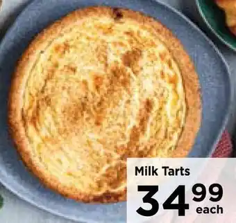 Food Lover's Market Milk Tarts offer