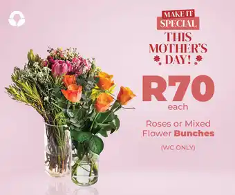 Food Lover's Market Roses or Mixed Flower Bunches offer