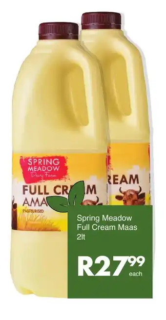 Save Spring Meadow Full Cream Maas 2lt offer