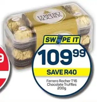 Pick n Pay Ferrero Rocher T16 Chocolate Truffles 200g offer